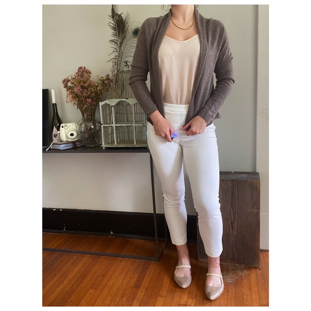 kinross cashmere hazelnut sweater